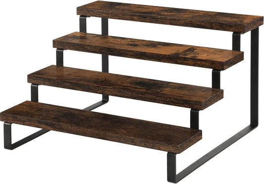 Kittiwake Displayware Rustic Tiered Countertop Shelf studio product photo
