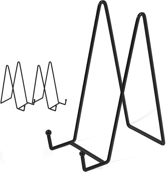 Kittiwake Displayware Matte Black Wire Table Easels studio product photo