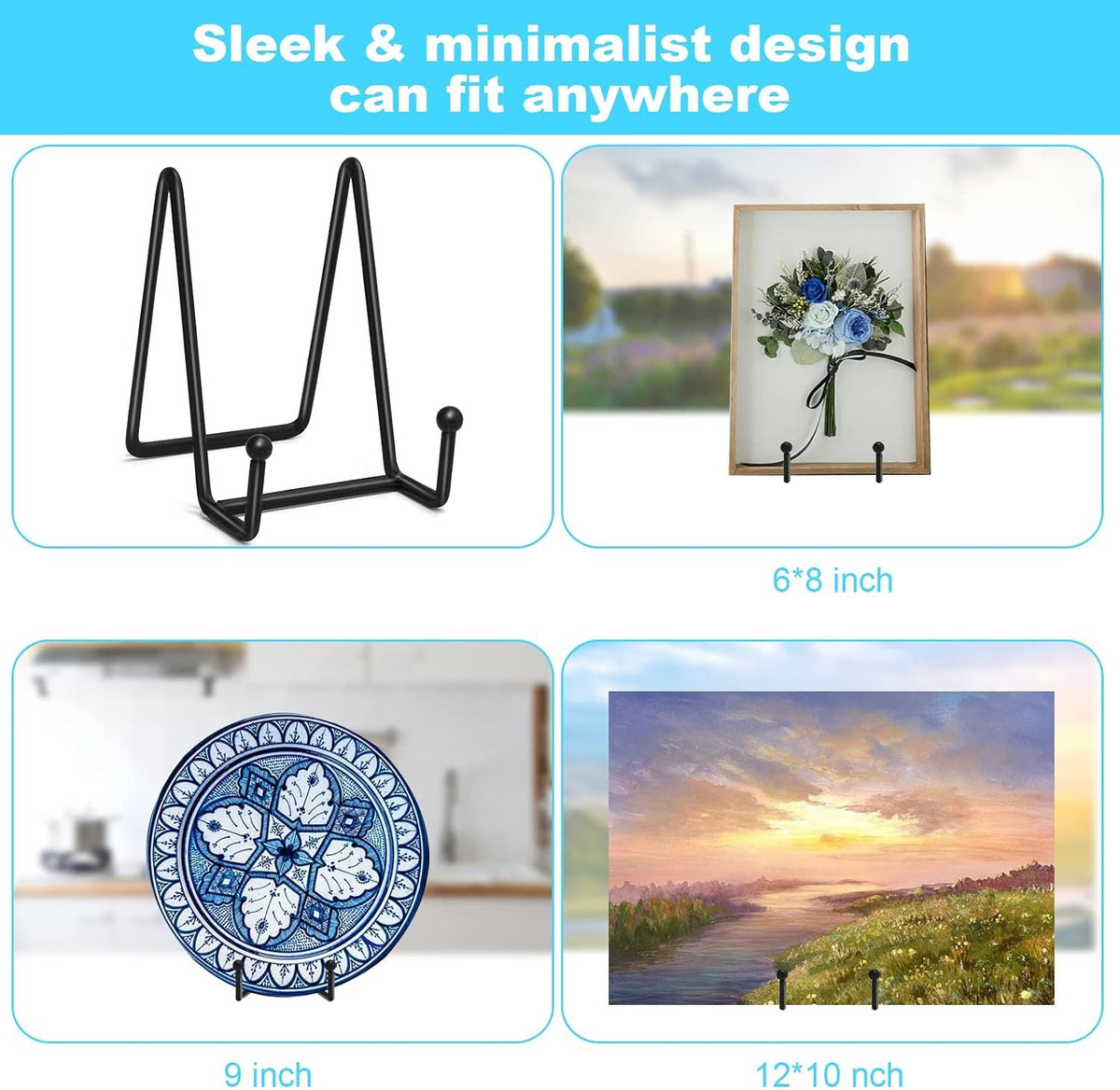 Kittiwake Displayware Small Iron Plate Stands additional product photo