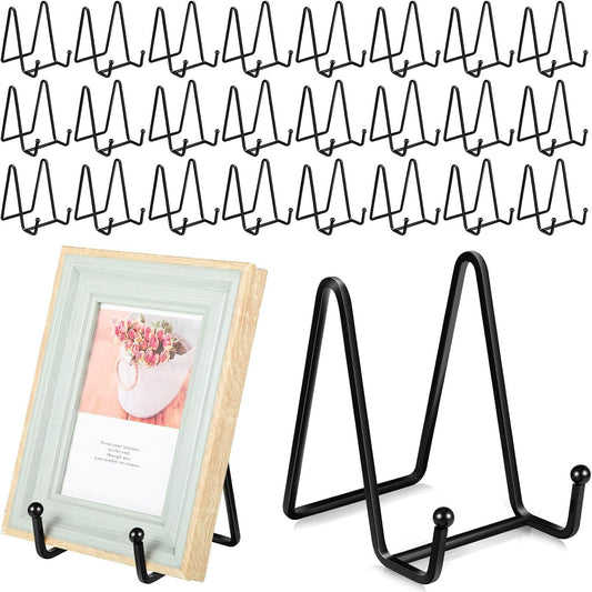 Kittiwake Displayware Bulk Black Metal Picture Stands studio product photo