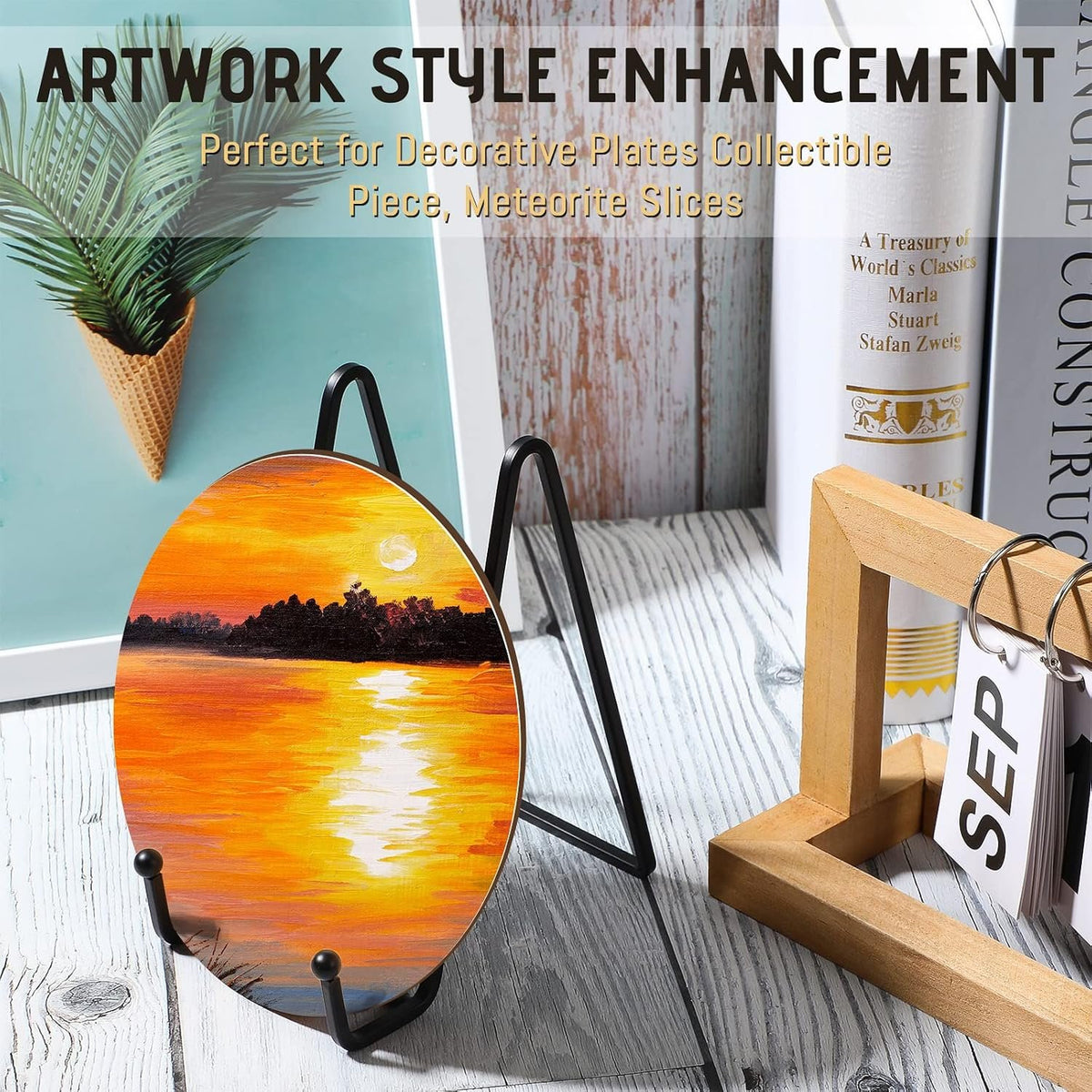 Kittiwake Displayware Tilted Black Metal Frame Stands additional product photo